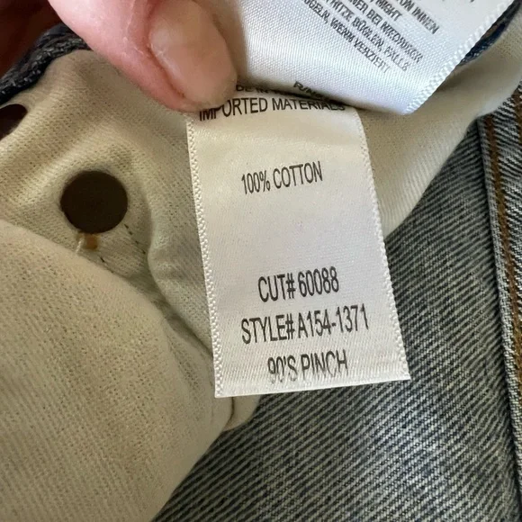 90s pinch waist agolde jeans - Picture 6 of 10